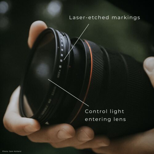 Tide Optics variabler ND Filter (ND2 - ND400) kreisförmige Neutraldichte VND - Bild 4 von 9