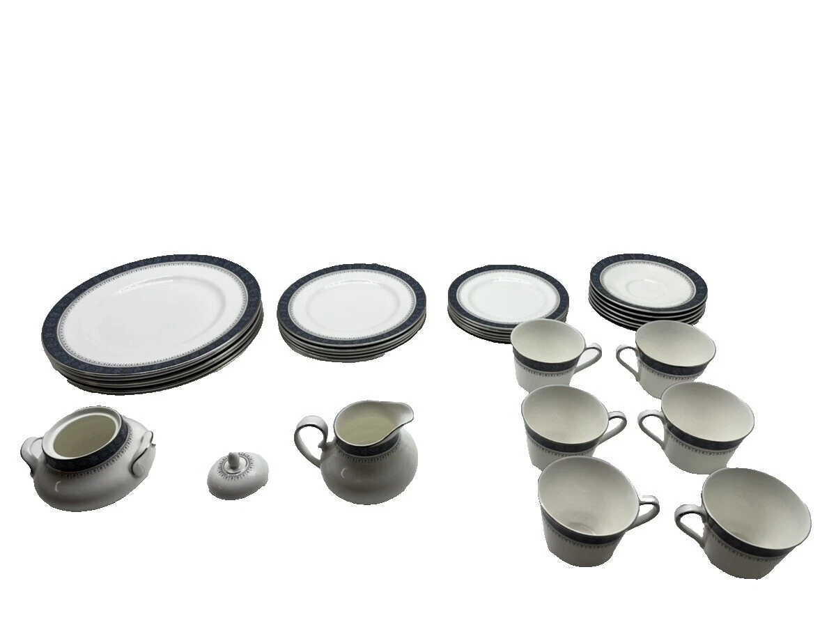 Servicio de cena completo Blanco Royal Doulton Conjuntos