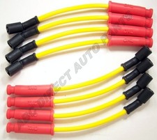 Gm Suvtruck 10 Mm High Performance Yellow Spark Plug Ignition Wire Set 29192y