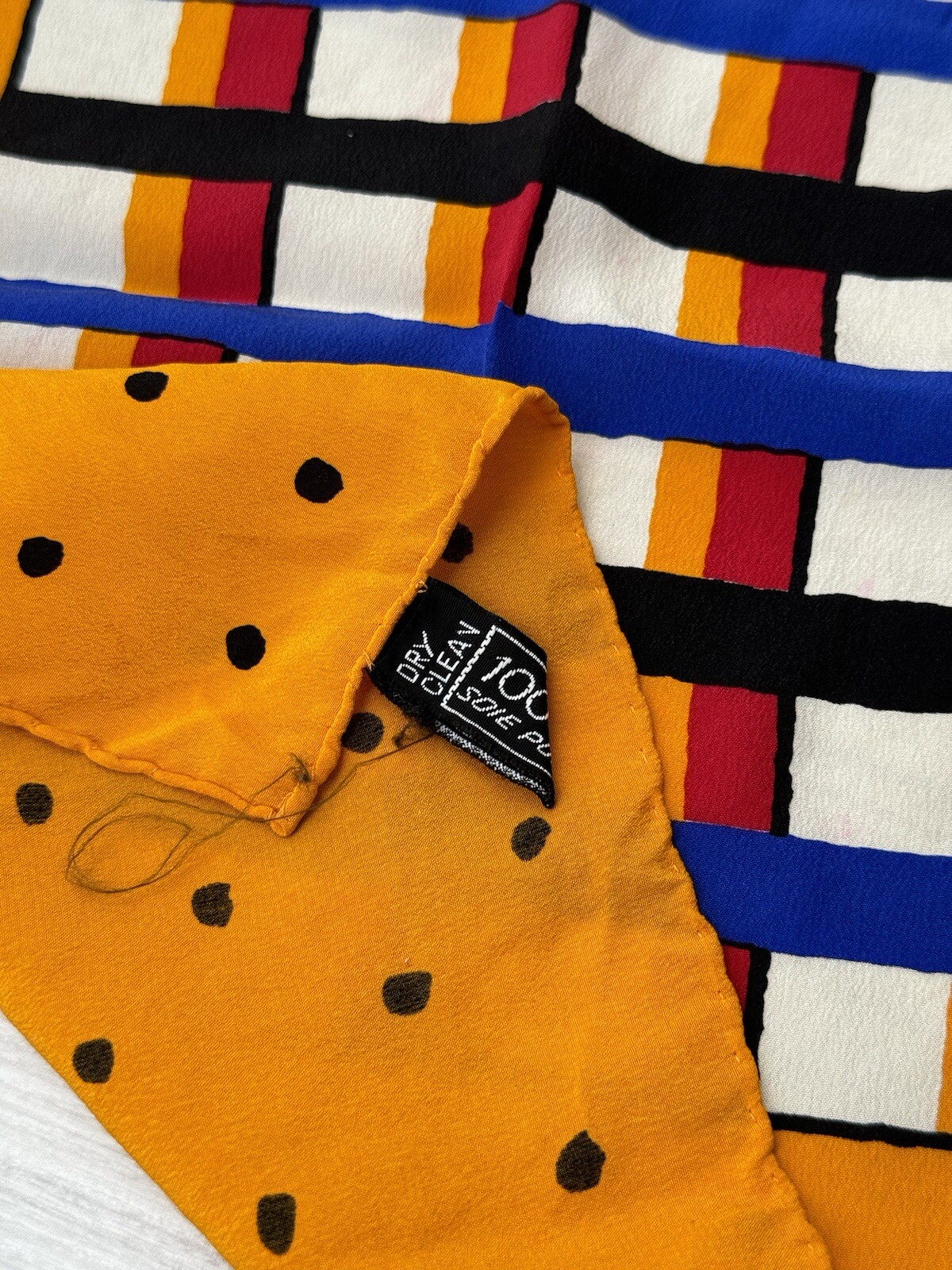 Givenchy Silk Scarf Geometric Pattern - image 16