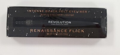 MAKEUP REVOLUTION WATERPROOF RENAISSANCE EYELINER Liquid Eyeliner /EBNT