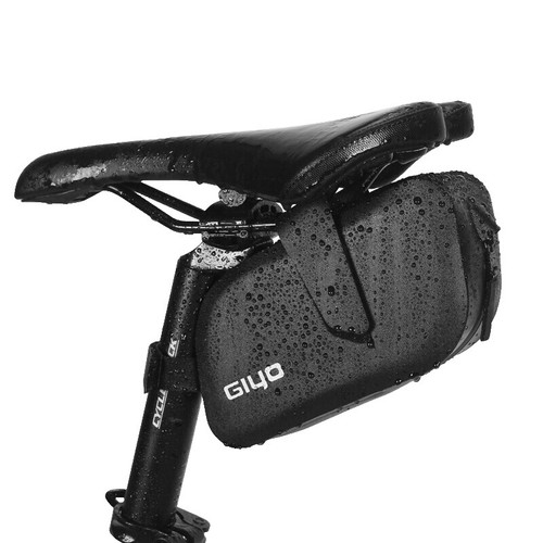 Restrap Cycling Bike Saddle Bag 14 Litre with Dry Bag Black Nylon