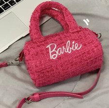 Barbie  Logo Fuzzy Crossbody Bag Brand New!!!