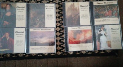 Classical Masterpieces Volume 1 - 4 & 13 - 16 - 8 x CD BRAND NEW FACTORY SEALED
