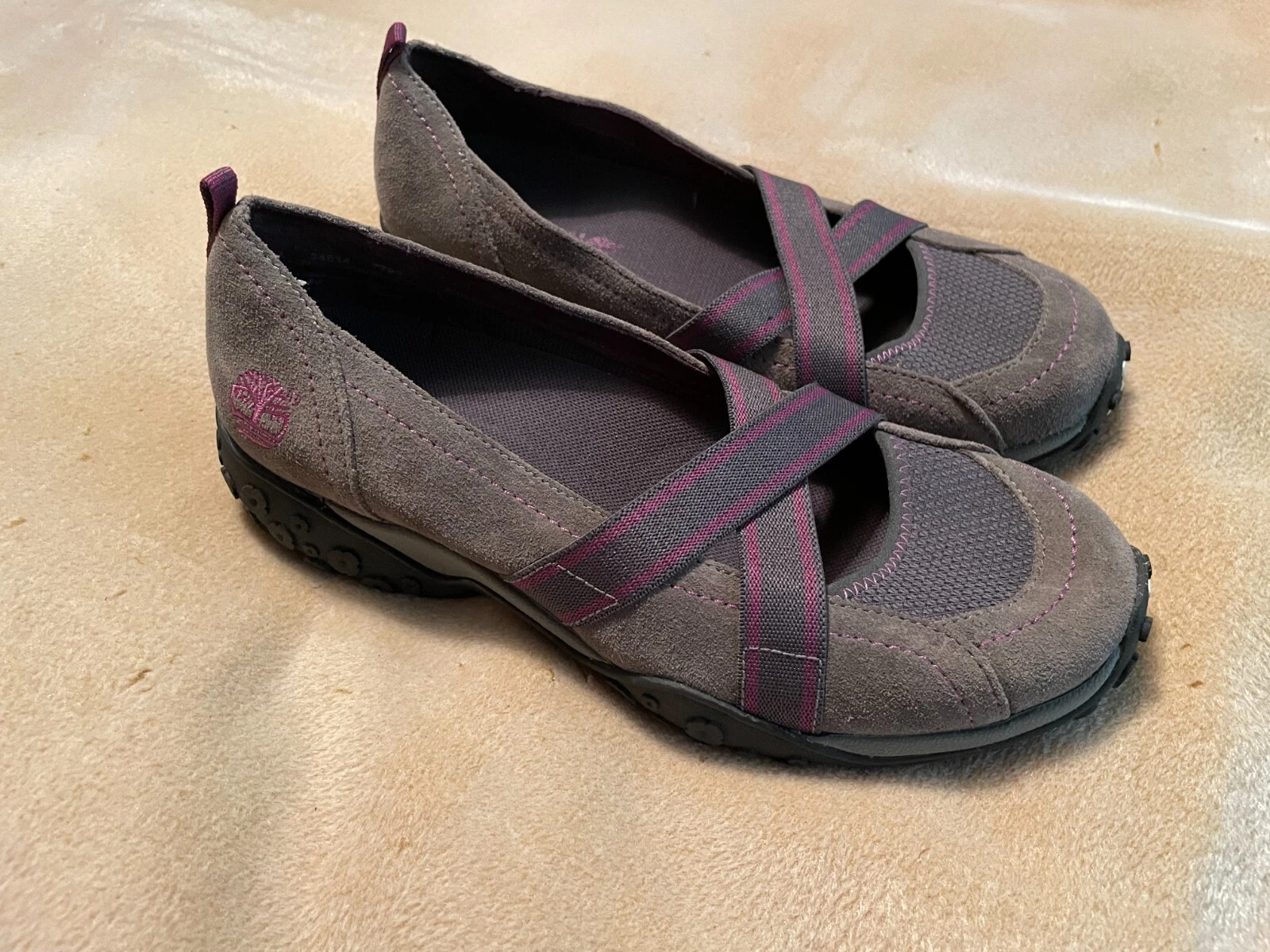 Scarpe donna Timberland stile Mary Jane taglia 5 5 ottime condizioni molta vita