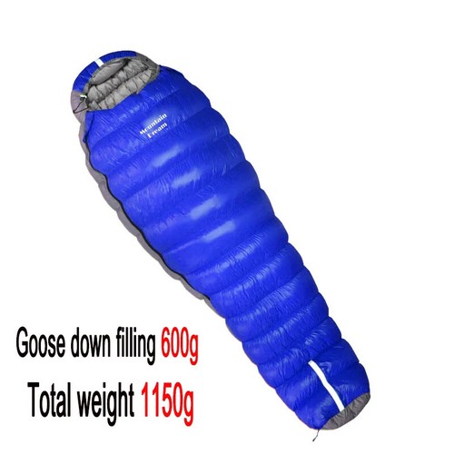 Oversized Mummy Goose Down Sleeping Bag Winter Down Sleeping Bag Very Warm - Picture 32 of 35