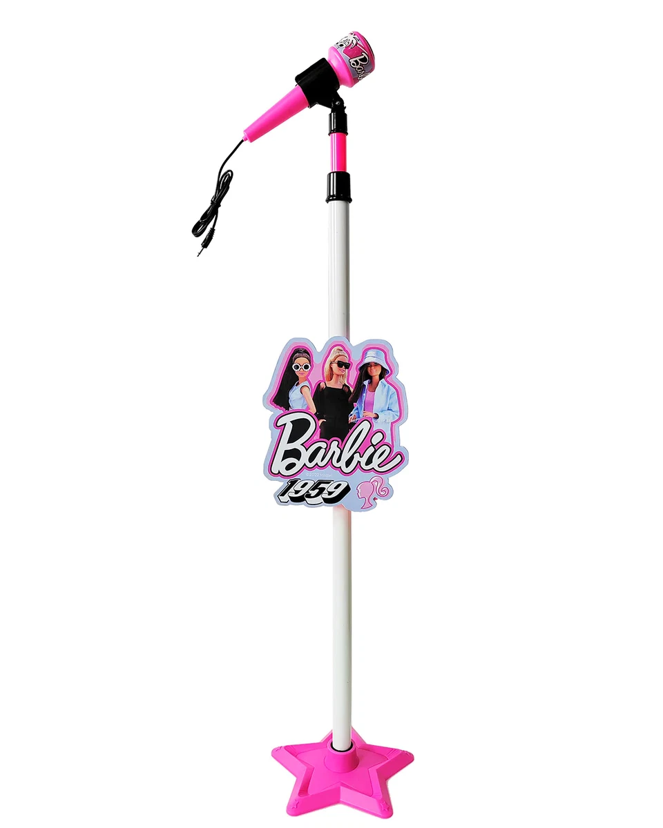 Barbie microphone with stand sale