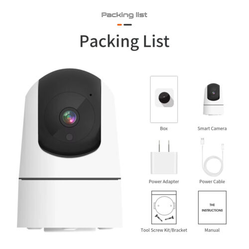 4MP Smart WiFi Security Camera Auto Tracking Night Vision PTZ Tuya IP IR Monitor - Picture 8 of 20