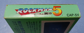Rockman 5 Complete in Box CIB Famicom FC NES Japan Tested Working Capcom