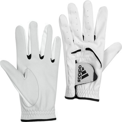 Adidas Damen Leder Golf Handschuhe Pro Gloves Links + Rechts Hand weiß/schwarz