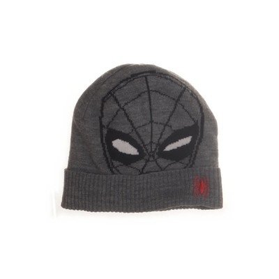 Marvel, Beanie-Mütze, Größe: 56-58, Acryl, Grau/Rot/Schwarz/Weiß #CGY