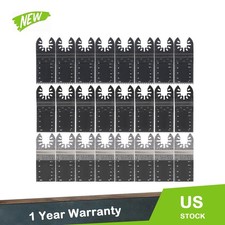 48PCS Metal Wood Universal Oscillating Multitool Quick Release Saw Blades Kit