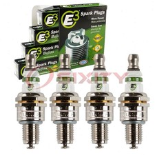 4 pc E3 E3.24 Spark Plugs for Ignition Wire S...