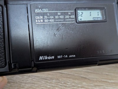 NEAR MINT] Nikon MF-14 Date Back for Nikon F3 F3HP F3P | eBay