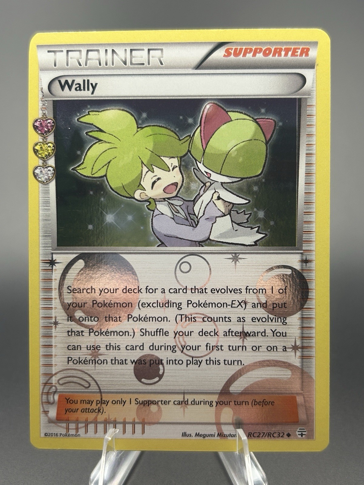 Wally - RC27/RC32 - Uncommon Holo Card,  Pokémon Generations