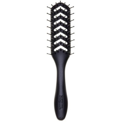 Denman Vent Brush Styling Haarbürste Damen Herren Locken Glätten Schwarz D200
