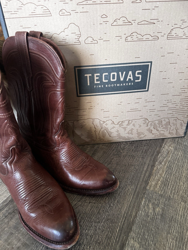 Tecovas The Jamie Women's Western Boots Sequoia Bovine Size 6.5