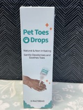 Pet Toes Drops Natural Deodorize And Soothing 3.4oz B77