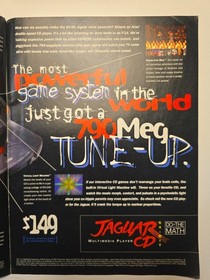 SCARCE Atari Jaguar 1995 Print Lot - 64-Bit Hardware, CD Ad & Gaming History!