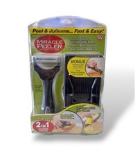 Pelapatate Miracle Peeler Dual Blade Julienne con mandolina BONUS COME VISTO IN TV nuovo