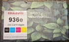  936e 936XL Replacemnet  For HP High Yield Cartridges  Black Cyan Magenta Yellow — photo 1