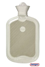 Sänger Rubber Hot Water Bottle -2 Litres (White)