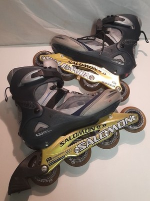 Salomon DR110 Herren Größe 8,5 UK Power Arch ABEC 5 Rollerblades   sehr guter Zustand