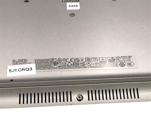 Dell OEM Latitude 5420 Bottom Base Assembly - P137G Model 0D8RFY D8RFY - Picture 8 of 11