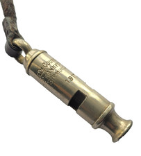 Signalpfeife Militär Polizei - A. De Courcy & Co Frankfort St Birmingham 1917