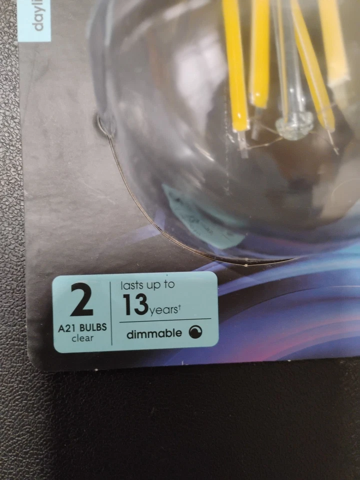 Feit 100-Watt Equivalent A21 Dimmable CEC 90+ CRI Indoor LED Light Bulb Daylight - Image 3 of 4