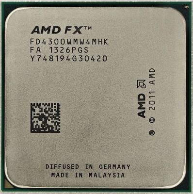 AMD FX-4300 Socket AM3+ CPU Processor 3.8GHz Quad Core 4MB 95W