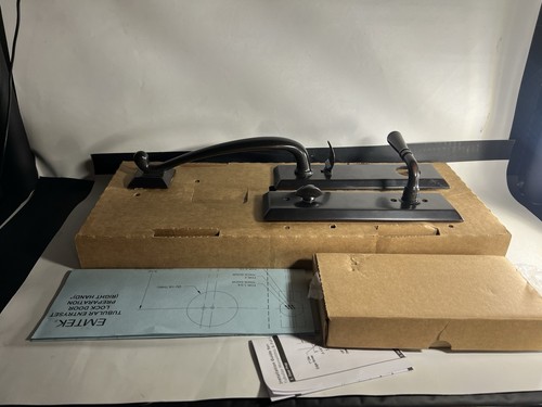 Emtek 4212HECRHUS10 Single Cylinder Entry Handleset