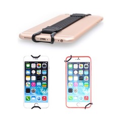 Elastic Strap Mobile Phone Smartphones Holder Nylon Universal Black 13 cm
