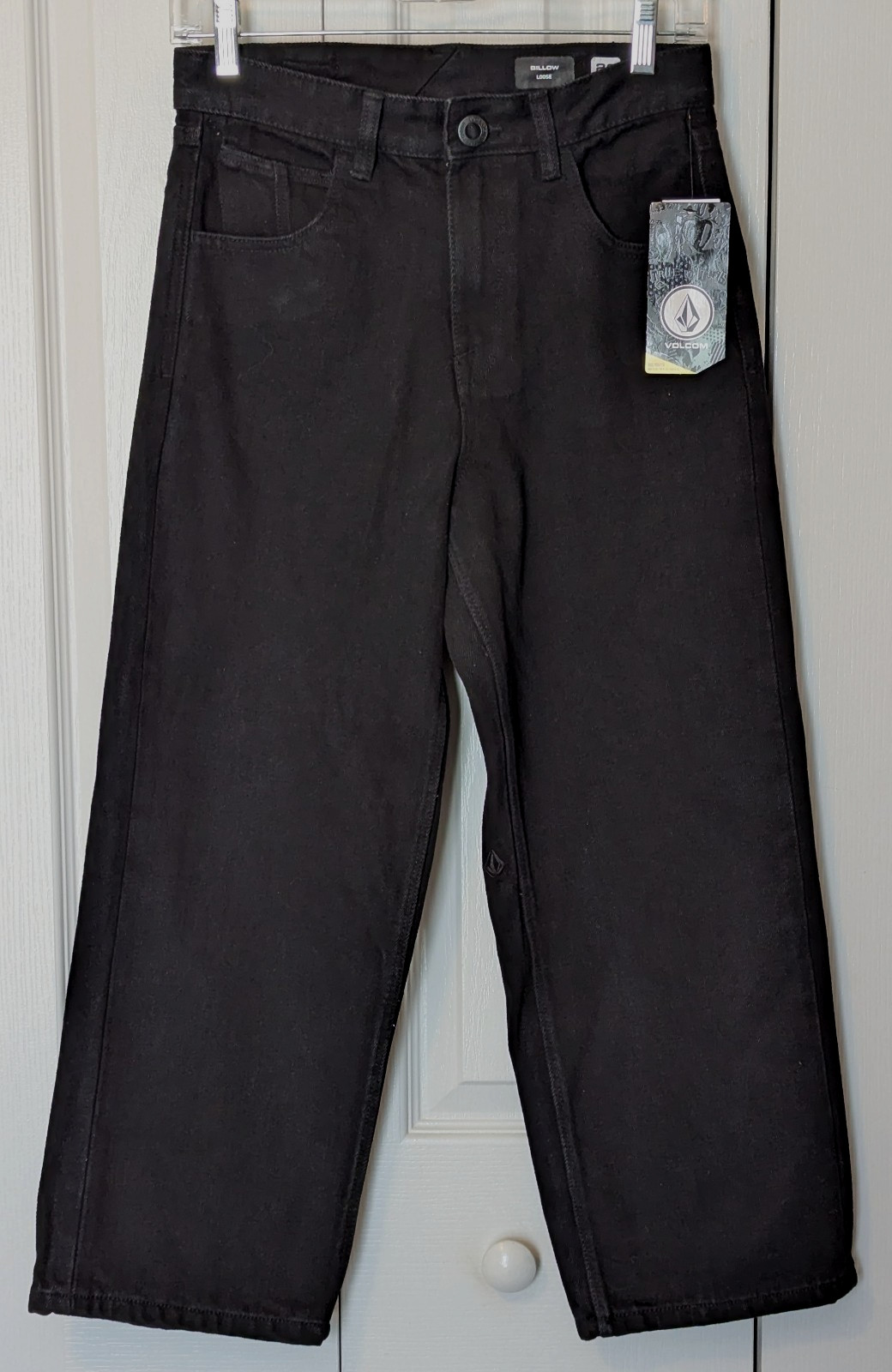 Volcom Billow Jeans Relaxed Rise Loose Fit  Boy's Size 12 (2