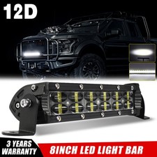 Slim 81422324252 Led Light Bar Dual Row Combo Off Road Fog Driving Atv Suv