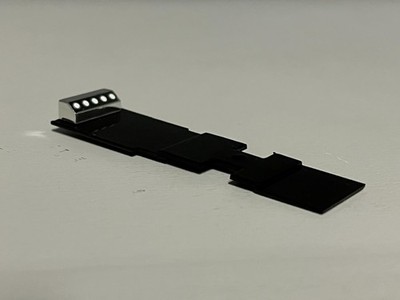 BLACK DCP 1/64 PETERBILT 359/379/389 DECK PLATE W/ ELECRTIC &AIR BOX 2 3/4'' LONG