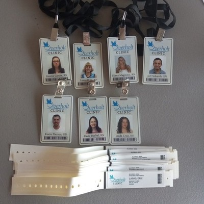 Sharp Objects TV Show Prop Screen Used Overholt Clinic Employee Ids