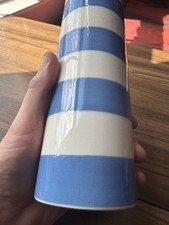 TG Cornish Ware Keramik blau-weiß Nudelholz fehlende Griffe