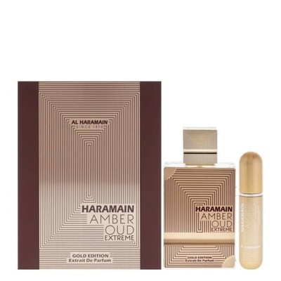 Al Haramain Unisex Amber Oud Gold Edition Extreme Perfume Gift Set Fragrances