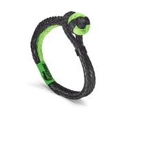 Bubba Rope 3/8"  NEXGEN GATOR-JAW SYN SHACKLE GREEN/BLACK