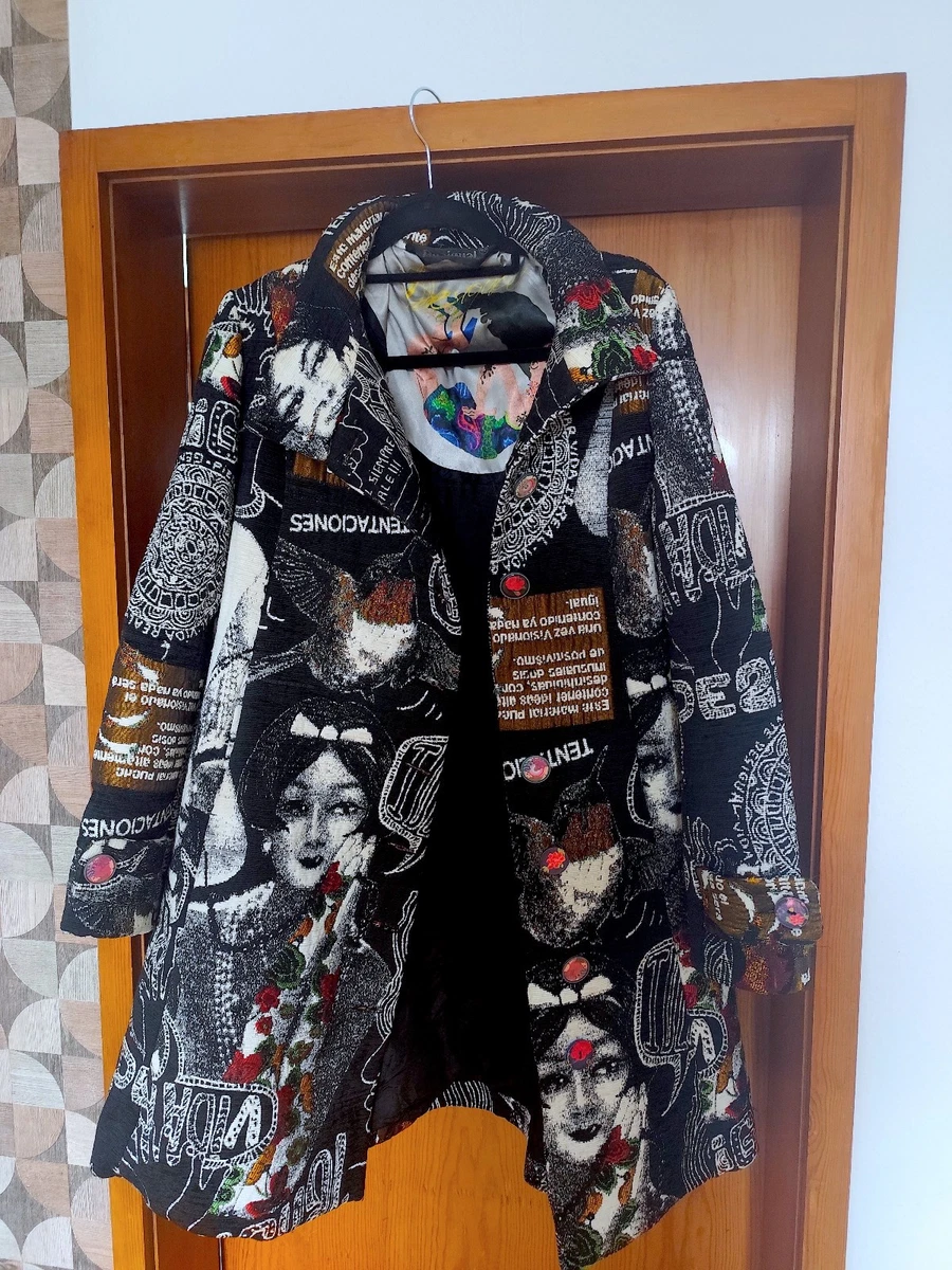 Desigual Mantel, tallierter Schnitt! Kracher Optik, guter Zustand Gr.42