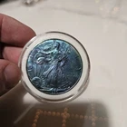 1996 American Silver Eagle 999 1 oz $1 One Dollar Coin Natural Toning