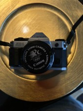 Canon AE-1 Program Camera w/ lens, flash, and camera bag