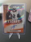 2025 Topps Finest Football Orange Refractor Ashton Jeanty #RFA-AJ