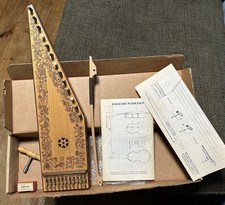 Kelischek Workshop Alto Bowed Psaltery 1984 w/ Bow, Accessories, Natural