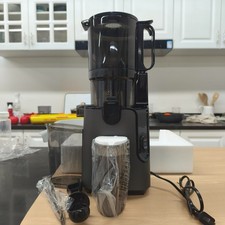 4.7" Large Feed Cold Press Juicer 350W Slow Masticating  Used 95 New, Low Price