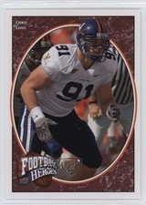 2008 Upper Deck Football Heroes Rookie Heroes Chris Long #122 0nr3