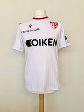Football Club Sion 2020 Home Hoarau signed Super League Switzerland Oiken shirt
