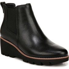 Vionic Aliso Women's Black Boots NW/OB 9M