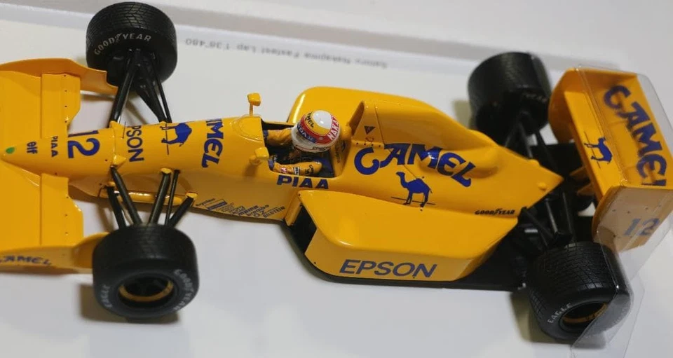 Spark ROM Lotus Judd 101 1989 Satoru Nakajima 1/18 Limited 155/250 Model - Immagine 4 di 4